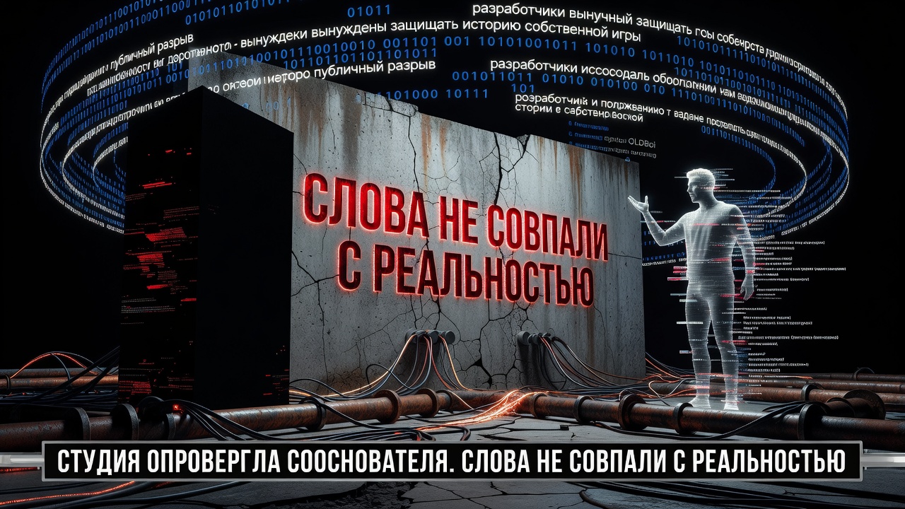 Студия опровергла сооснователя. Слова не совпали с реальностью